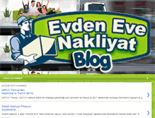Tablet Screenshot of evdenevenakliyatblog.com